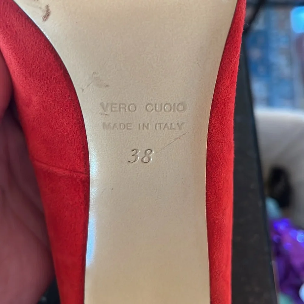 Vero Cuoio Italian leather heels - Picture 4 of 4